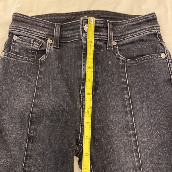7 for all mankind size 24 skinny jeans - Picture 4 of 8